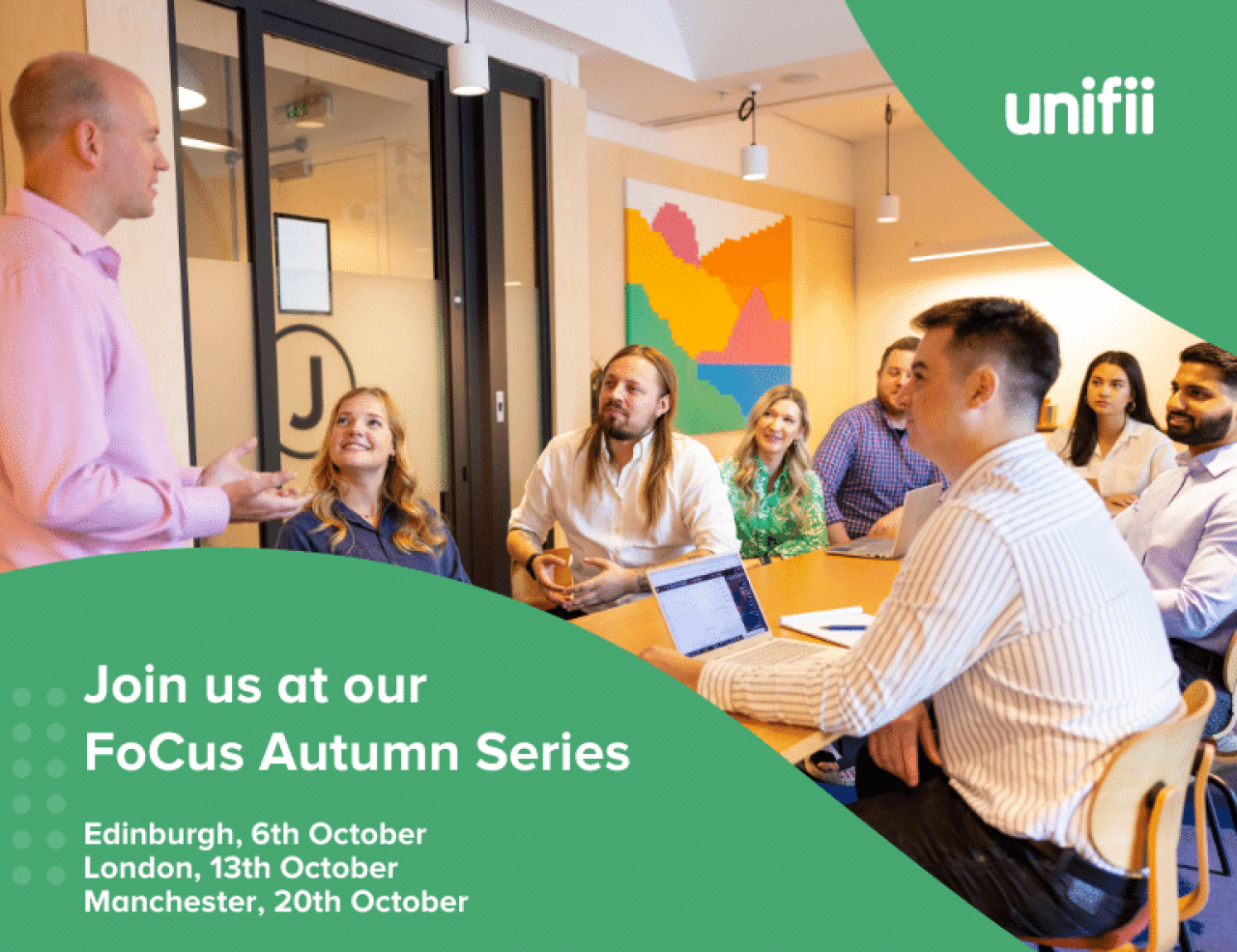 FoCus Autumn Event Series in Edinburgh, London and Manchester.